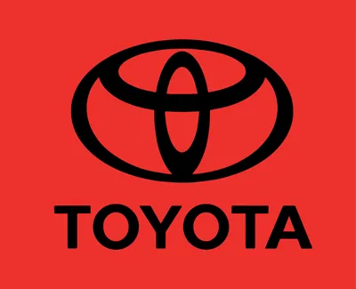 Эмблема Тойота с LED подсветкой 5D, цвет на выбор