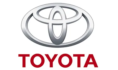 Эмблема Toyota с двухцветной светодиодной подсветкой красного и белого цвета