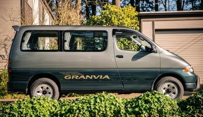 Tour A Rare Toyota Granvia Camper With A Pop-Up Roof
