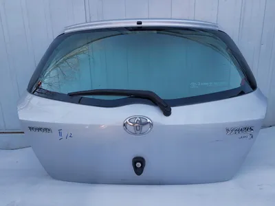 Коврик в багажник автомобиля для Toyota Auris II Combi резиновый Rezaw  Plast (Польша) - 1 шт | Автоковрик багажный в машину Тойота Аурис 2  Универсал - арт 231755 Резав Пласт черный