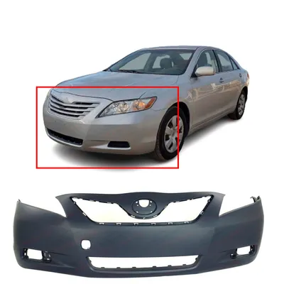 Primed Front Bumper Cover Fascia for 2007 2008 2009 Toyota Camry 07-09 |  eBay