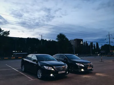 Ночной вид. — Toyota Camry (XV50), 2,5 л, 2016 года | другое | DRIVE2