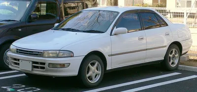 Тойота Карина 1996 в Красноярске, Хорошее техническое состояние, двигатель  после капитального ремонта, серый, привод передний, седан, с пробегом, 1.8  л., автоматическая коробка передач