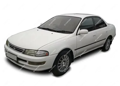 Toyota Carina E 1998, 1.6 литра, бензин, левый руль, расход 7.0, Кемерово