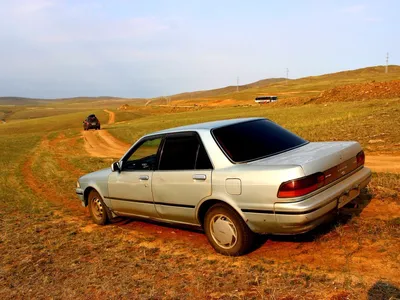 Toyota Carina 90 года, 1.5 литра, Всем \"форумчанам\" сайта Drom.ru привет из  Центральной части Средней Сибири, МКПП, расход 6.0, привод передний, бензин