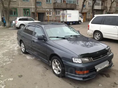 Купить б/у Toyota Carina E 1992-1998 1.6 MT (107 л.с.) бензин механика в  Москве: чёрный Тойота Карина Е 1997 седан 1997 года на Авто.ру ID 1080088720