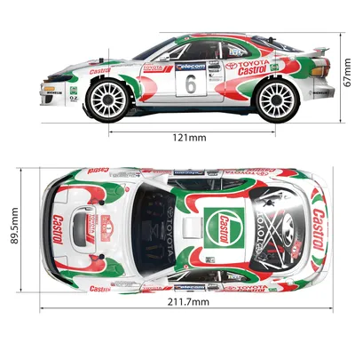 GT24 TOYOTA CELICA GT-FOUR WRC | Carisma-Shop.com