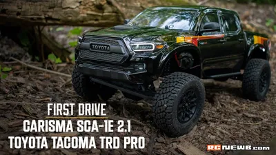 Carisma SCA-1E Toyota Tacoma: First Drive - YouTube
