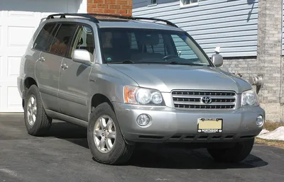 File:2003 Toyota Highlander Limited, Front Right, 03-21-2021.jpg -  Wikimedia Commons
