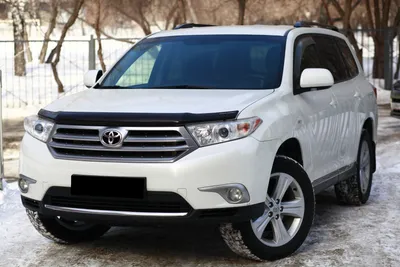 Toyota Highlander (XU50) 3.5 бензиновый 2014 | Белый на Белом на DRIVE2