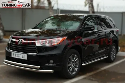 Toyota Highlander. Замена штатной тормозной системы на HP-Brakes. —  Тормозные системы HPB