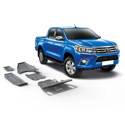 Toyota Hilux (2015-Current) Slimsport Roof Rack Kit - by Front Runner –  Overland Kings