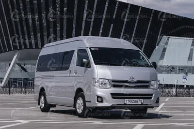 Аренда микроавтобуса Toyota HiAce H300 2022 белый с водителем в Москве,  цена от 2000 р/ч