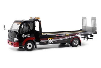 HINO 300 SF Express Flatbed Tow Truck (LHD) | Model Trucks | hobbyDB