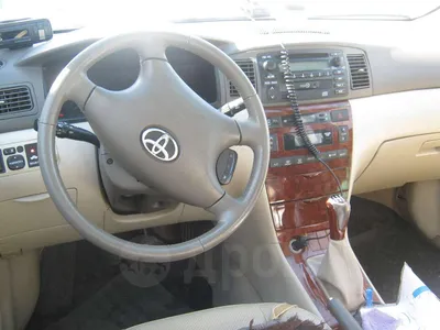 Toyota Corolla (120) 1.6 бензиновый 2006 | Black line на DRIVE2