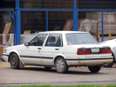 Toyota Corolla 1986 on Display Editorial Photography - Image of race,  antique: 92080202