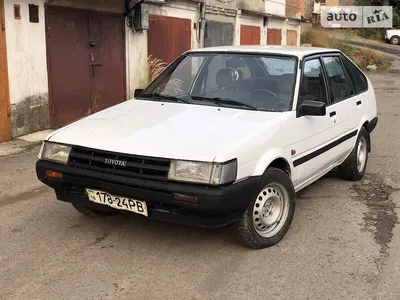 AUTO.RIA – Продам Тойота Королла 1986 (03840PE) бензин 1.3 лифтбек бу в  Ужгороде, цена 650 $