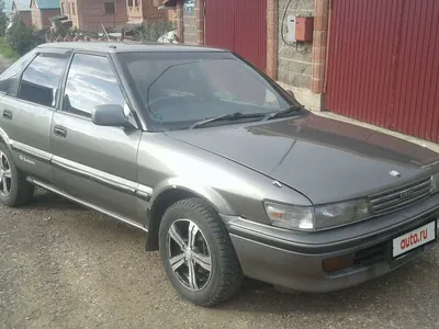 Toyota Corolla: 1990 г., 1.3 л, Механика, Бензин, Хэтчбэк | Турбо.kg