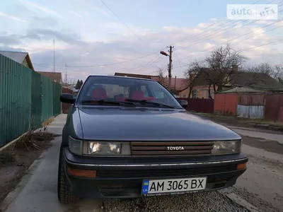 AUTO.RIA – Продам Тойота Королла 1991 (AM3065BX) бензин 1.3 лифтбек бу в  Андрушевке, цена 2500 $