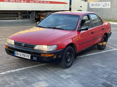 AUTO.RIA – Продам Тойота Королла 1993 (BH6398PE) бензин 1.3 седан бу в  Одессе, цена 2250 $