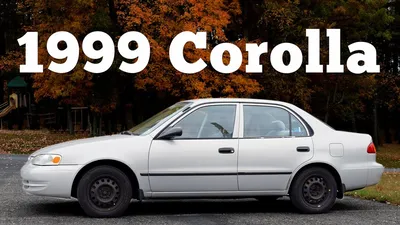 Regular Car Reviews: 1999 Toyota Corolla CE - YouTube