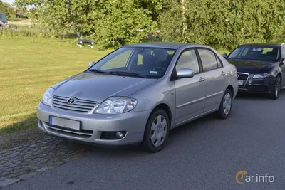 2001 Toyota Corolla IX (E120, E130) 1.6i 16V (110 Hp) | Technical specs,  data, fuel consumption, Dimensions