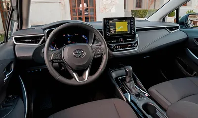 Toyota Corolla - фото салона, новый кузов