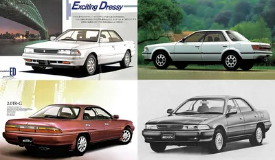 Toyota Corona Exiv 1989, 1990, 1991, седан, 1 поколение, T180 технические  характеристики и комплектации