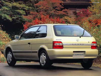 Toyota Corsa или Toyota Tercel — Toyota Tercel (5G), 1,3 л, 1998 года |  наблюдение | DRIVE2