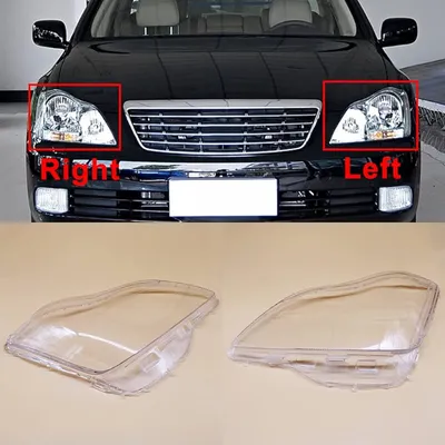 For Toyota Crown 2005-2009 Transparent Headlight Lens Cover Left Auto Shell  | eBay