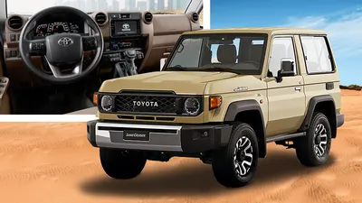 Facelifted 2024 Toyota Land Cruiser 70 Series Gets 3-Door Short Wheelbase  Option | Carscoops