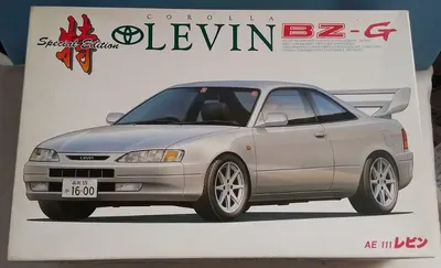 FUJIMI TOYOTA LEVIN BZ-G AE111 Special Edition 1/24 Model Kit #14386 | eBay
