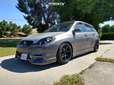 2004 Toyota Matrix XRS with 17x8 AVID1 AV6 and General 235x45 on Coilovers  | 1060625 | Fitment Industries