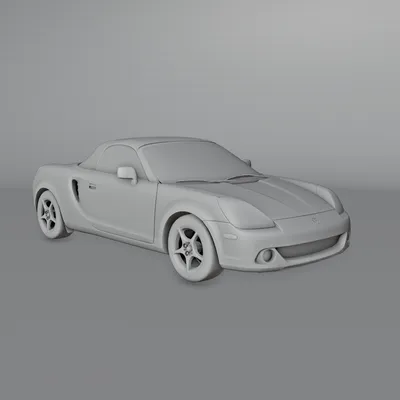 STL file Toyota MR2 🚗・Design to download and 3D print・Cults