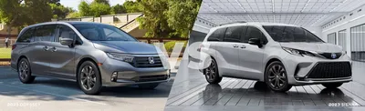 Honda Odyssey Vs. Toyota Sienna: Compare Your Next Minivan