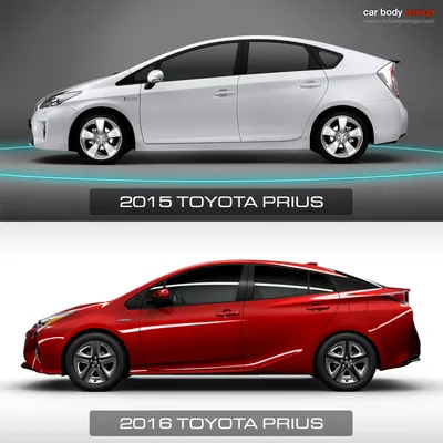 2016 vs 2015 Toyota Prius - Design Comparison - Car Body Design