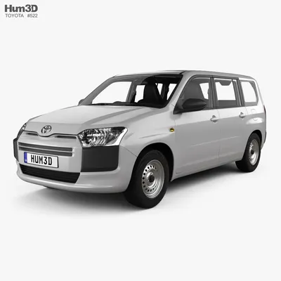 Toyota Probox DX van with HQ interior 2020 3D model - Download Vehicles on  3DModels.org
