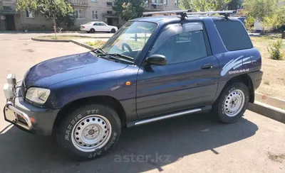 Тойота РАВ4 1995 года в Барнауле, 1 хозяин в РФ, родной таможенный ПТС, 2.0  J V, 2 литра, бензин, пробег 383 тыс.км, зеленый, 4вд, джип/suv 5 дв.