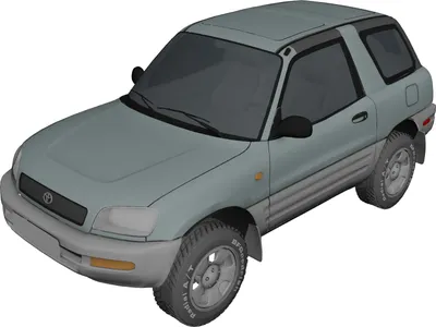 1995 Toyota RAV4 (2.0 AT) POV Test Drive - YouTube