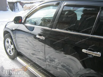 Дефлекторы окон на скотче Toyota RAV 4 III 2005-2013 ветровики на двери  авто (ID#1921167931), цена: 950 ₴, купить на Prom.ua