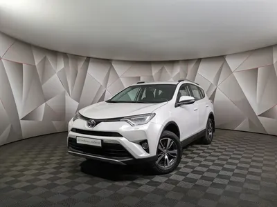 Бампер передний Rav 4 (4) рестаил белый перламутр с комплектующими