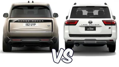 2022 Toyota Land cruiser 300 vs 2022 Range Rover - YouTube
