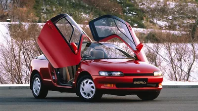 The Toyota Sera's Gullwing Doors Weren't Its Only Funky Feature