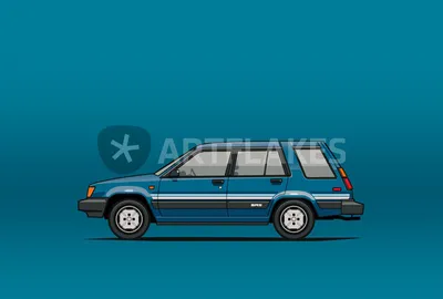 Toyota Tercel sedan 07 22 2010 Stock Photo - Alamy