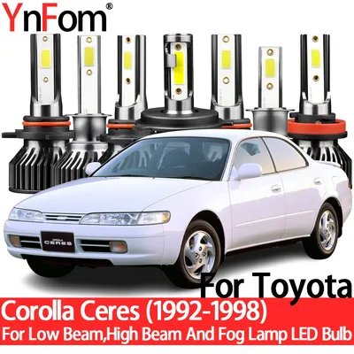 1994 Toyota Corolla Ceres 4A-GE silver top 20 valve MT5 rare!!! 61,450mi -  YouTube