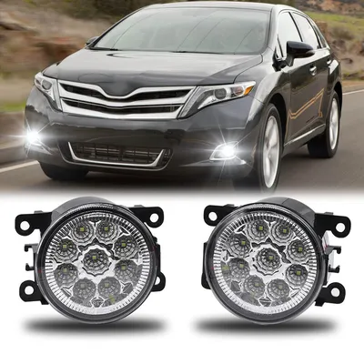 LED Fog Light For TOYOTA Venza 2009-2015 Replacement Front Bumper Lamp  Driving | eBay