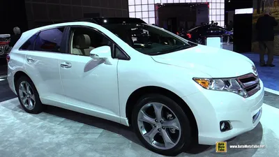 2015 Toyota Venza V6 XLE - Exterior and Interior Walkaround - 2014 LA Auto  Show - YouTube