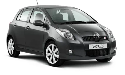 Toyota Yaris 1.3 WT-i, model year 2005-, silver, driving, diagonal from the  back, rear view, City Stock Photo - Alamy