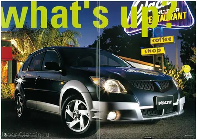 Toyota Voltz 2002, 2003, 2004, джип/suv 5 дв., 1 поколение, E130  технические характеристики и комплектации