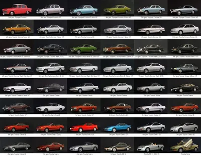 Компания Toyota покажет свои модели в масштабе 1:5 (39 фото) » Невседома